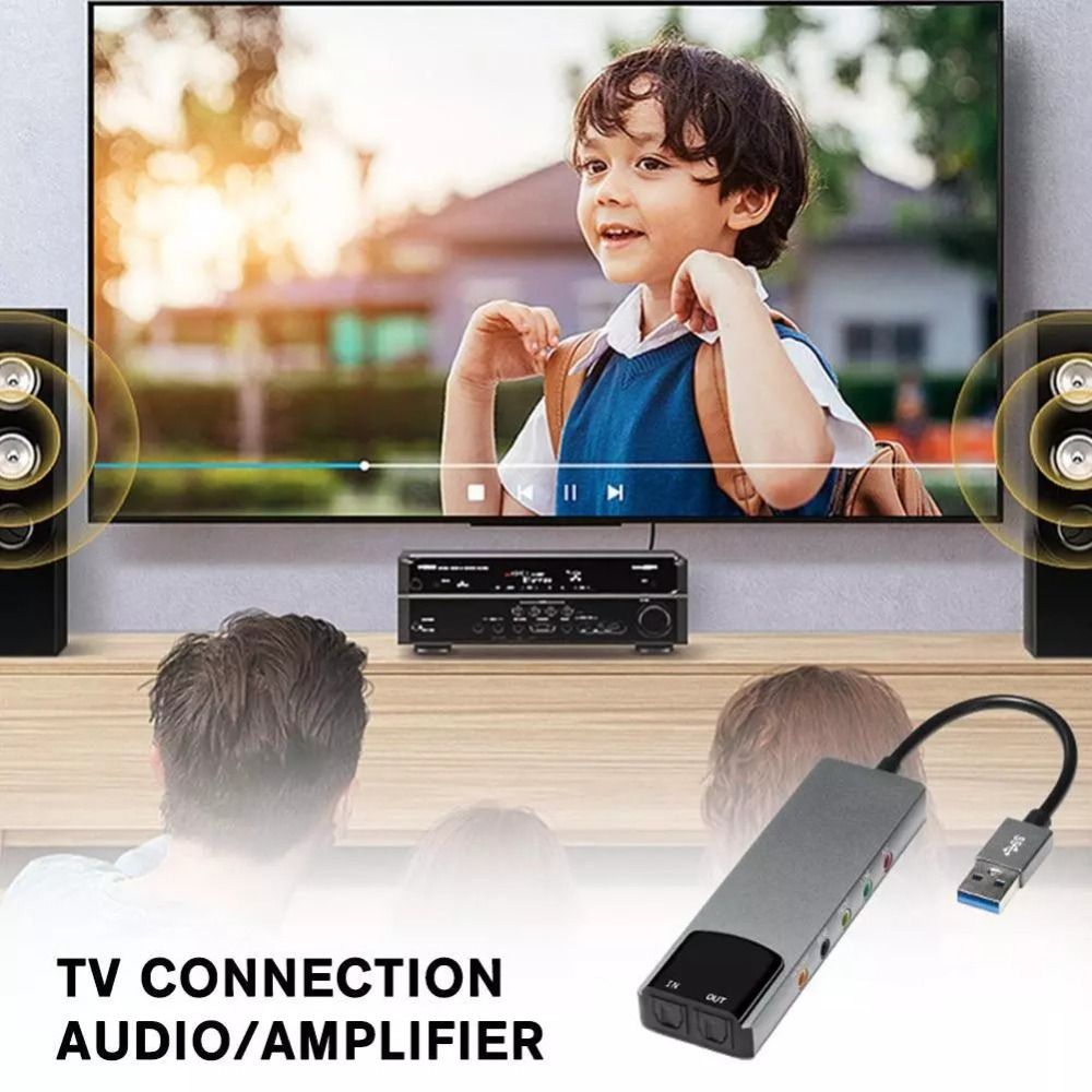 Sound Card Usb - New USB Sound Card 7.1 5.1