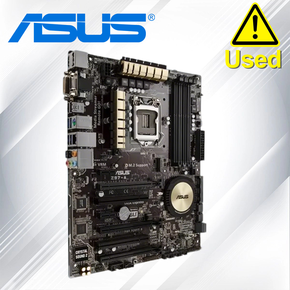 Intel Cpu Core I7 - Asus Z97-A Desktop Motherboard Z97 LGA