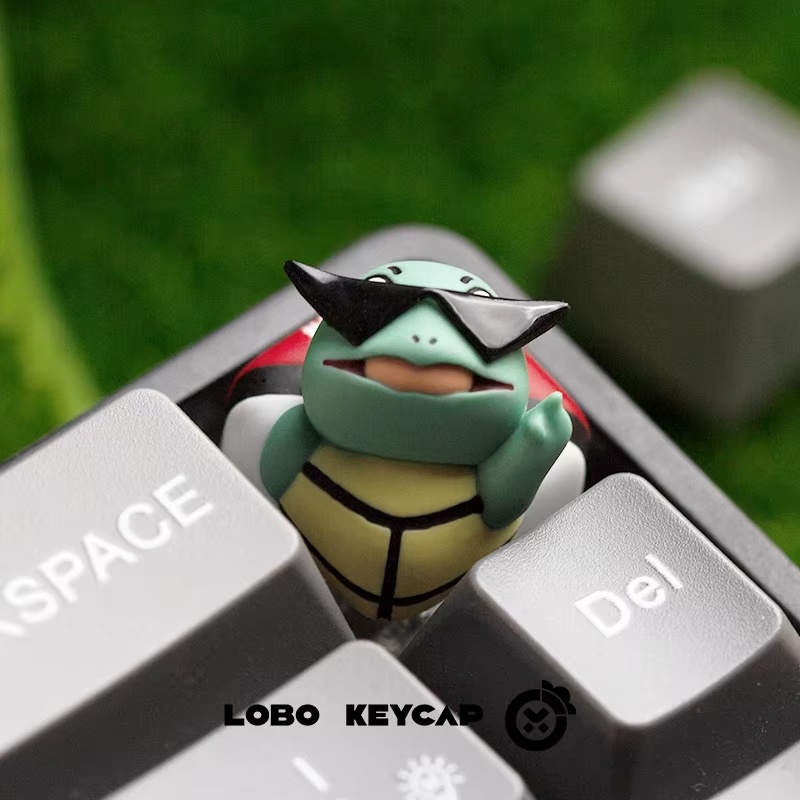 Custom Keycaps - Lobo Keycap Cartoon Character Single Custom
