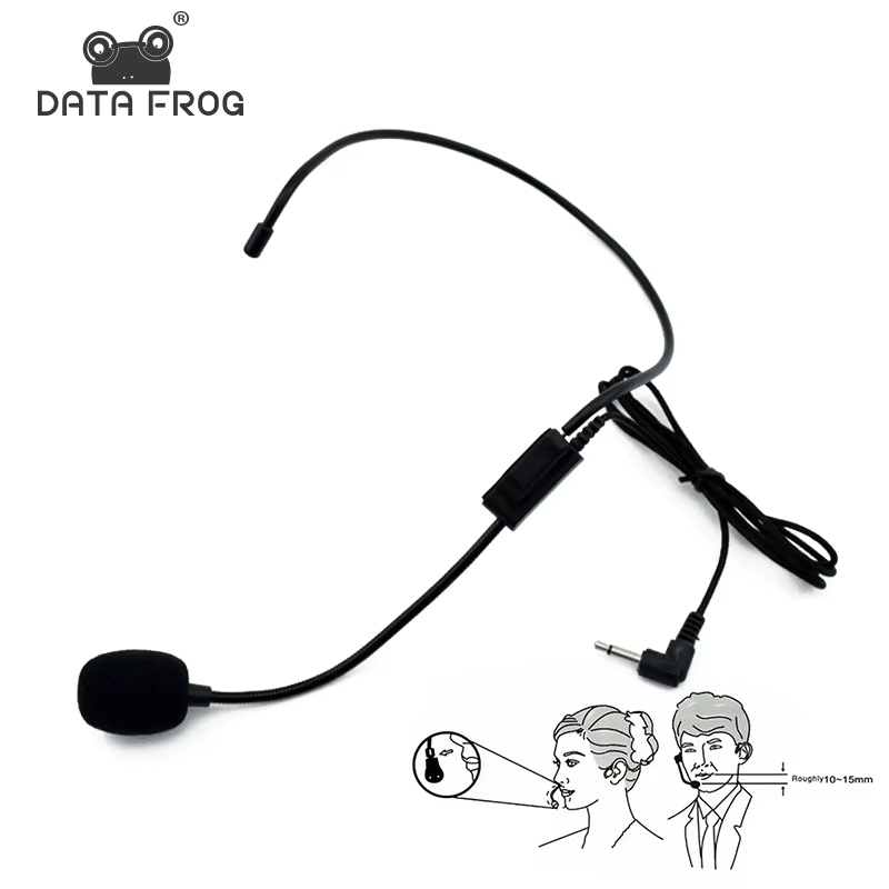 Pc Gaming Live Streaming - DATA FROG 3.5mm Wired Microphone Noise