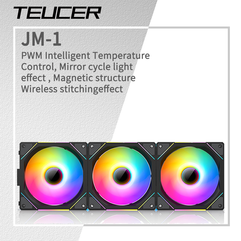 Pc Water Cooling - TEUCER JM-1 PC Cooling Case Fan