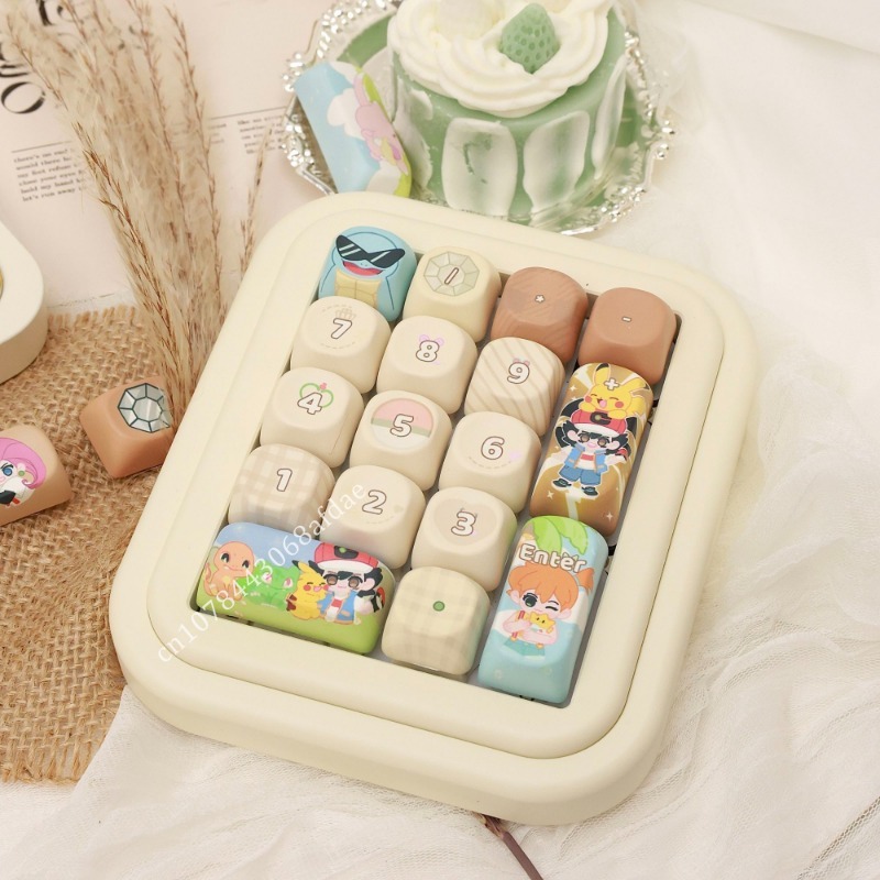 Custom Keycaps - Anime Pokemon Keycaps MOA Height 131
