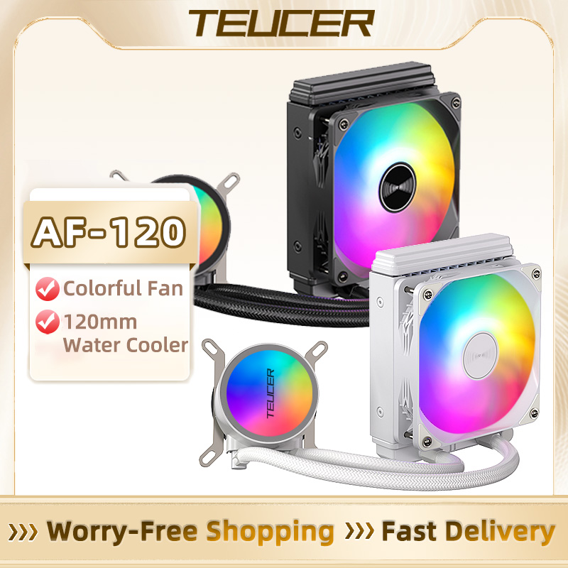 Pc Water Cooling - TEUCER AF-120 Water Cooler 12cm RGB
