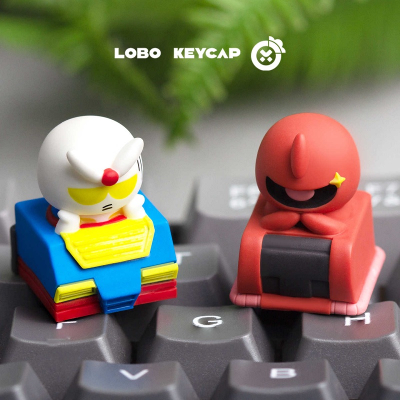 Custom Keycaps - LOBO Chibi Gundam Zaku Artisan Custom