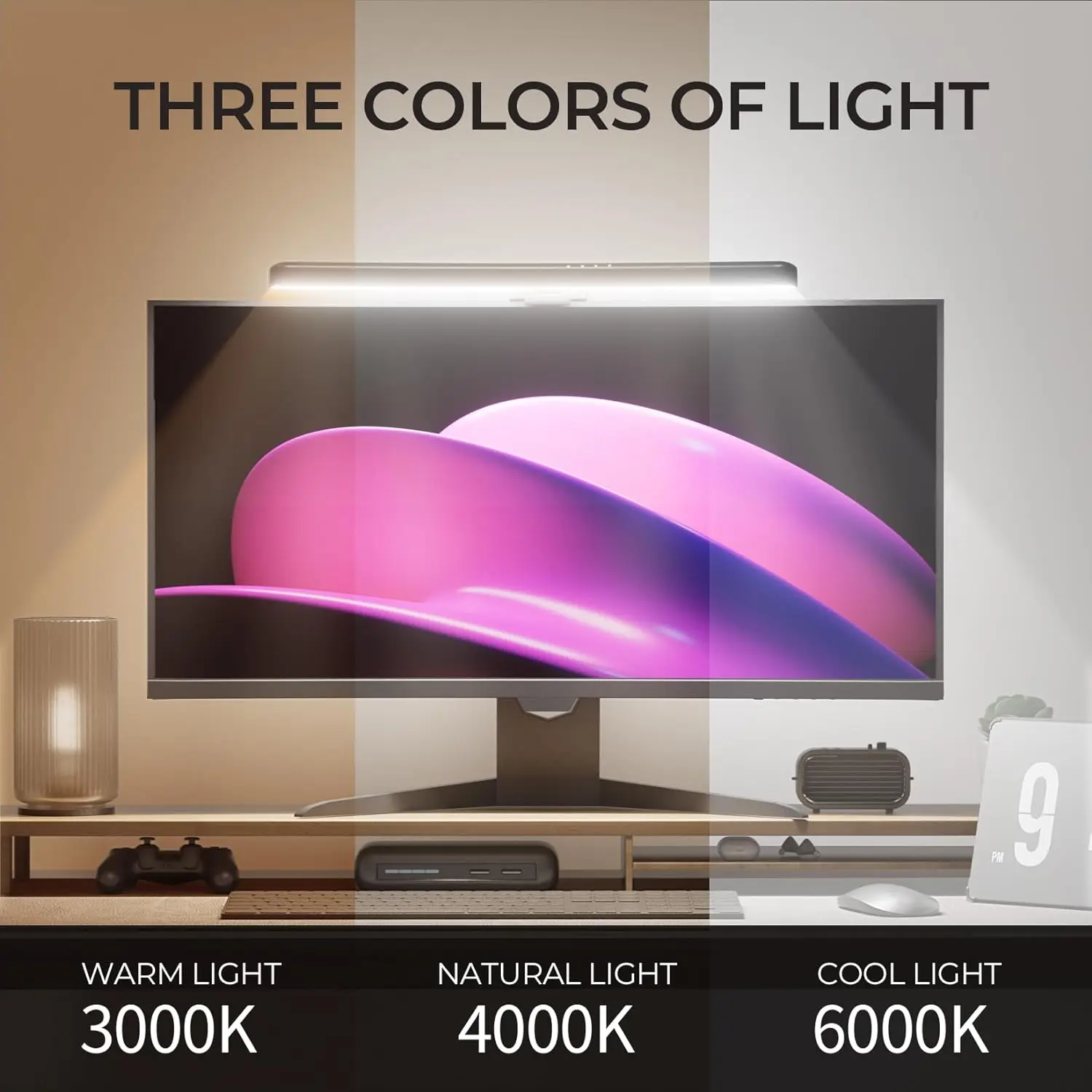 Monitor Light Bar Curved with  - Pc Zotac Gaming ulasan dan harga