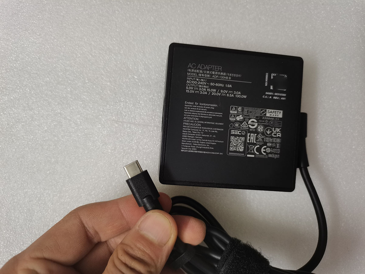 ADP-130HB B 20V 6.5A TYPE-C 13 - Pc Gaming Asus Rog ulasan dan harga