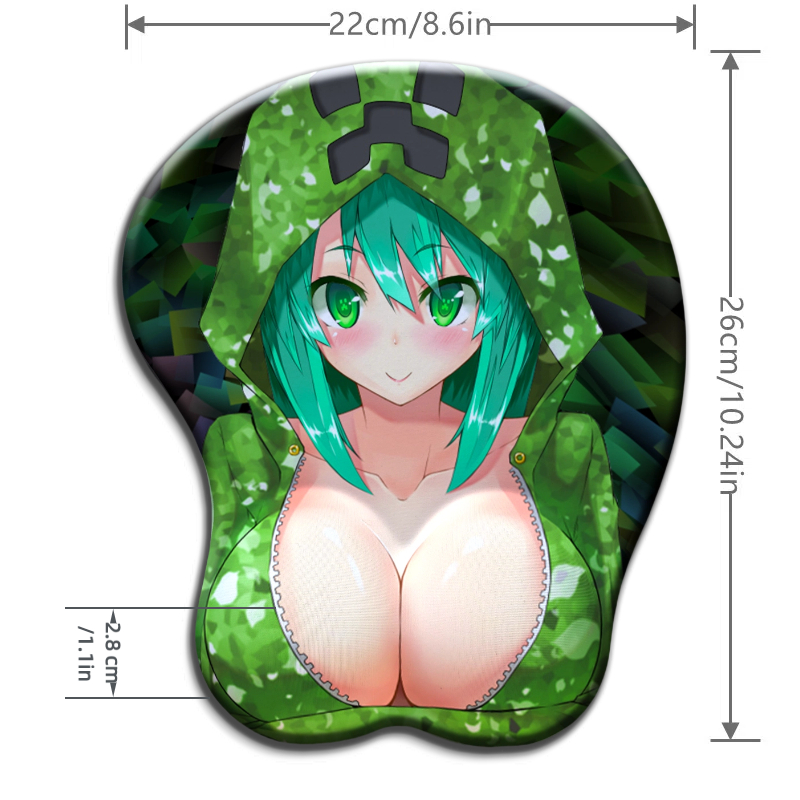 Mosaic Girl Mouse Pads Anime P - Pc Gaming Fullset ulasan dan harga