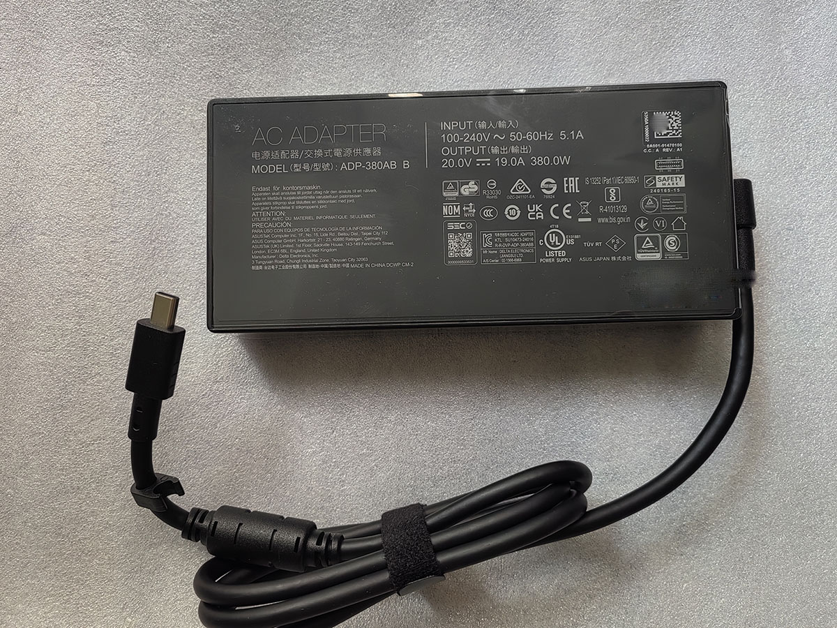 NEW 20V 19A Rectangle Conn 380 - Pc Gaming Asus Rog ulasan dan harga