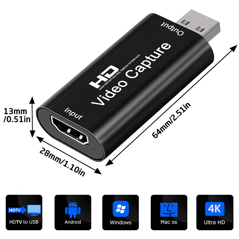 USB 2.0 Video Capture Card HD  - Sound Card Usb ulasan dan harga