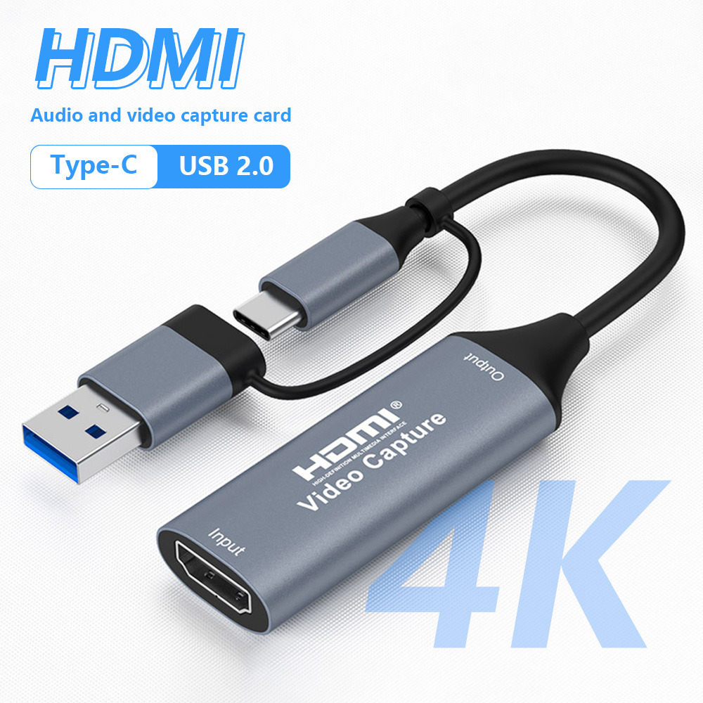 4K 2 in 1 USB 2.0 Video Captur - Sound Card Usb ulasan dan harga