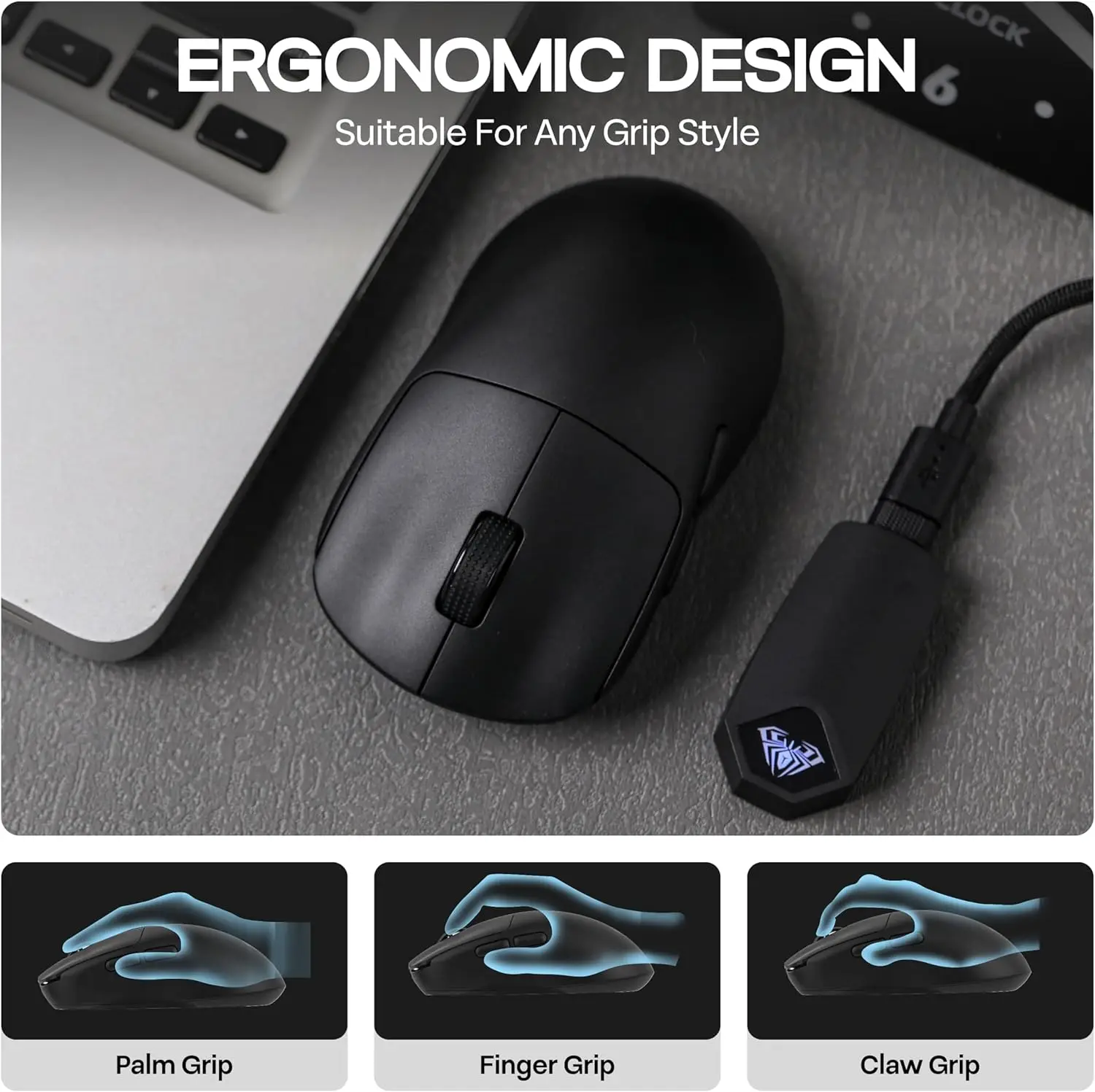 AULA SC800 Gaming Mouse USB-C  - Pc Gaming Gigabyte ulasan dan harga