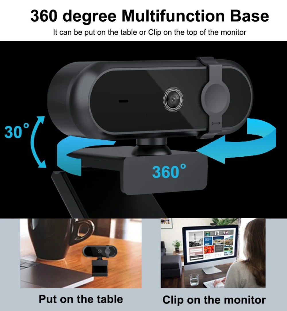 4K 2K Autofoucs Webcam 30fps F - Pc Gaming Fullset ulasan dan harga