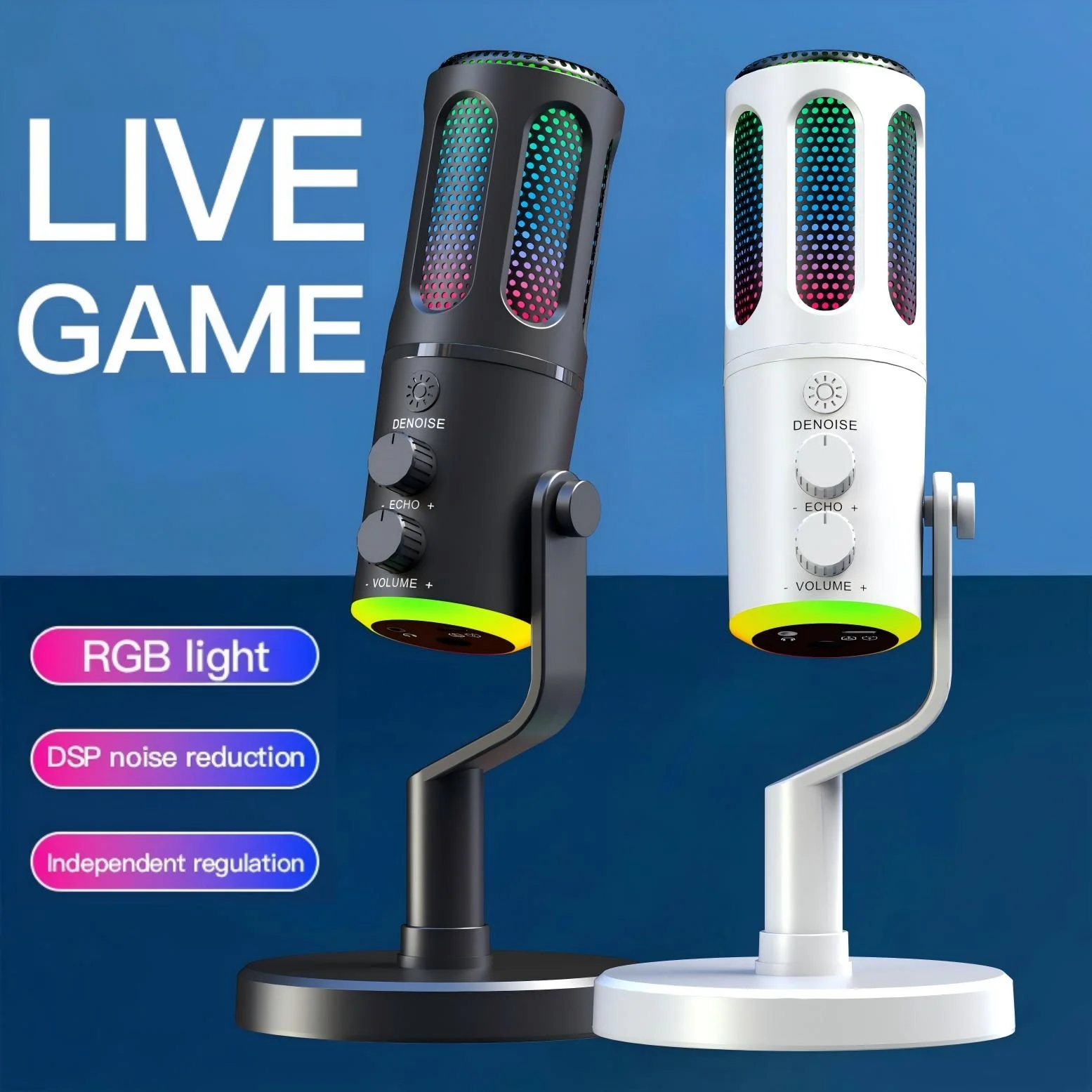 Professional Gaming Microphone - Pc Gaming Live Streaming ulasan dan harga