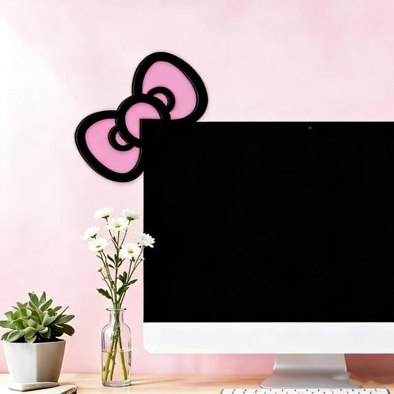 New 1/2Pcs Wooden Bowknot PC A - Pc Gaming Kawaii ulasan dan harga