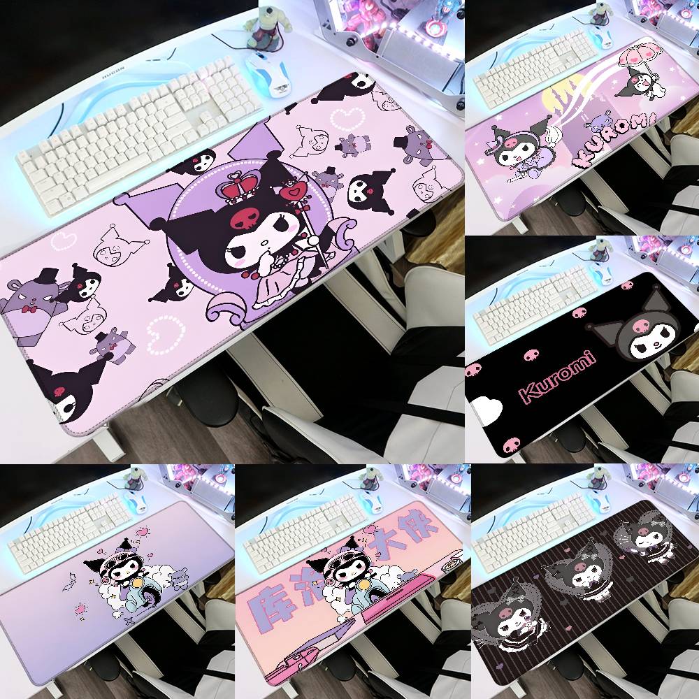 K-Kuromi Cute Mouse Pad Rubber - Pc Gaming Kuromi ulasan dan harga