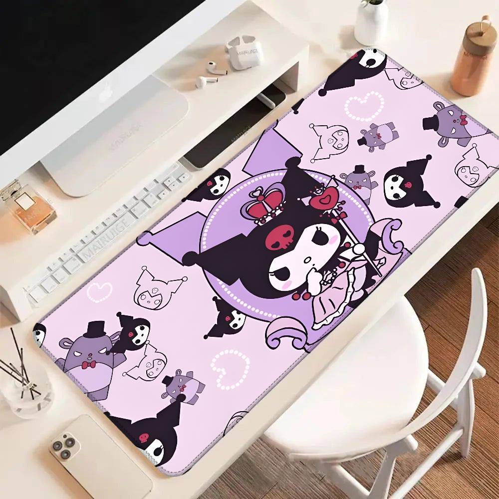 K-Kuromi Cute Mouse Pad Rubber - Pc Gaming Kuromi ulasan dan harga