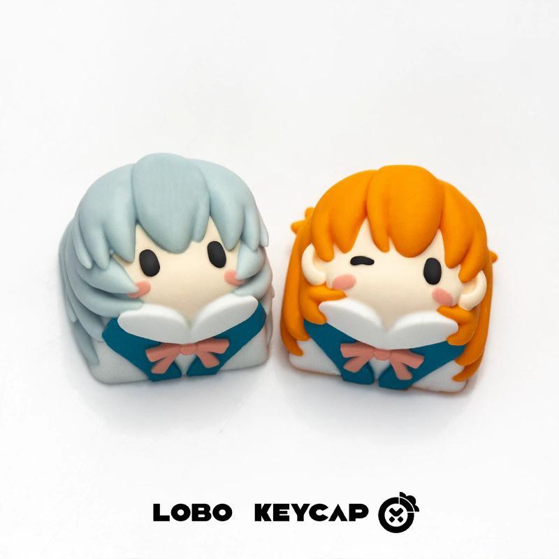 Evangelion Keycap Anime Kawaii - Custom Keycaps ulasan dan harga