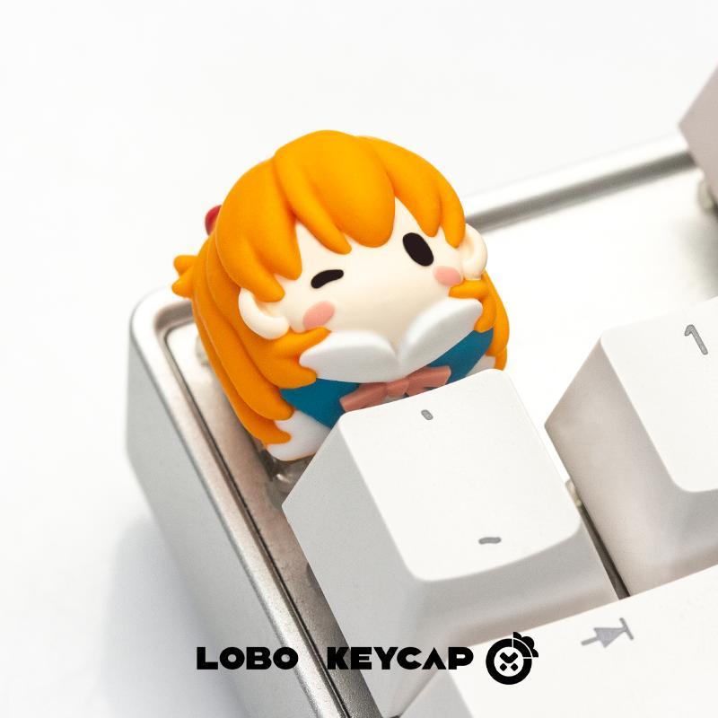 Evangelion Keycap Anime Kawaii - Custom Keycaps ulasan dan harga