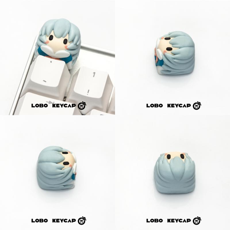 Evangelion Keycap Anime Kawaii - Custom Keycaps ulasan dan harga