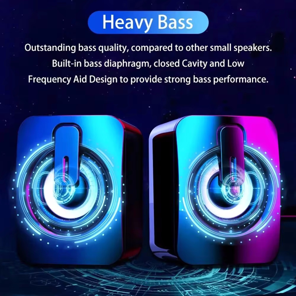 Computer Speakers PC Sound Box - Pc Gaming Fullset ulasan dan harga