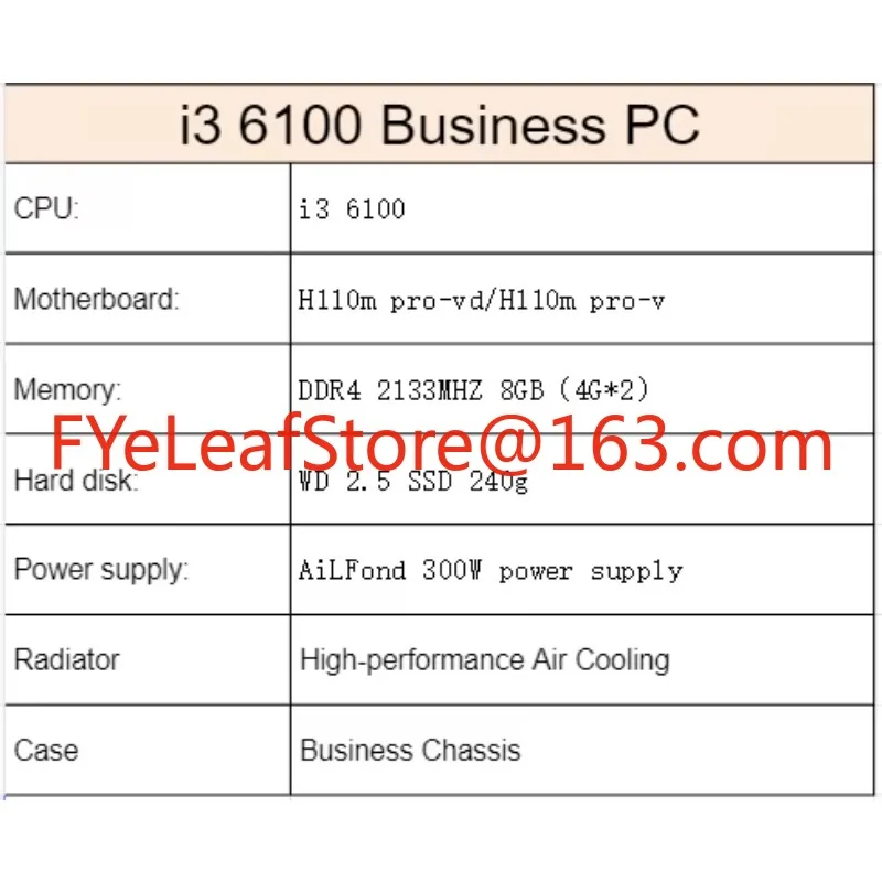 i3 6100  full gaming pc custom - Pc Gaming Fullset ulasan dan harga