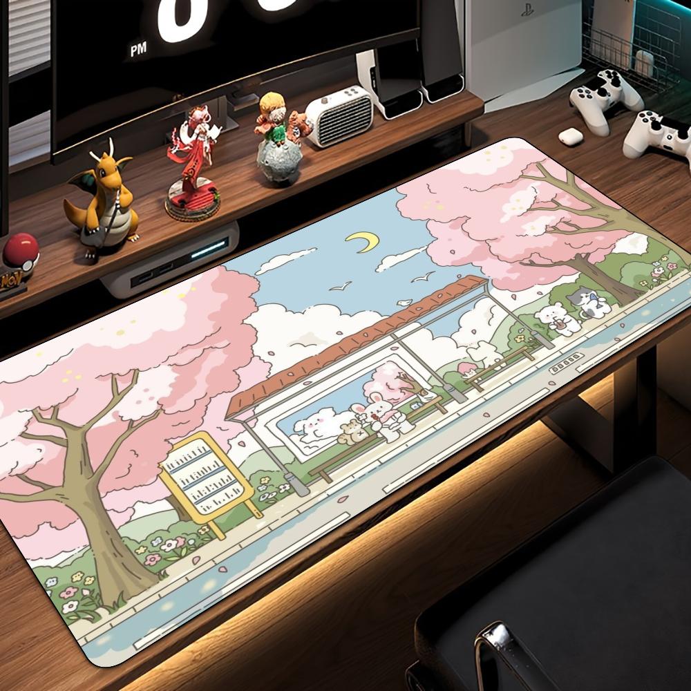Kawaii Desktop Pad Anime Mouse - Pc Gaming Kawaii ulasan dan harga