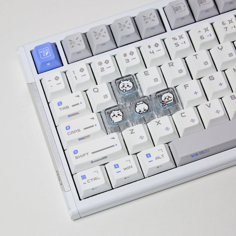 Chiikawa 4 Pcs Handmade Transp - Custom Keycaps ulasan dan harga