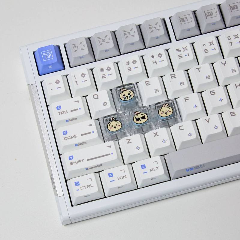 Chiikawa 4 Pcs Handmade Transp - Custom Keycaps ulasan dan harga