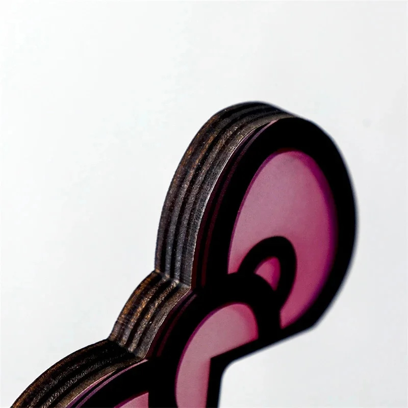 Kawaii Pink Acrylic Bow Monito - Pc Gaming Kawaii ulasan dan harga