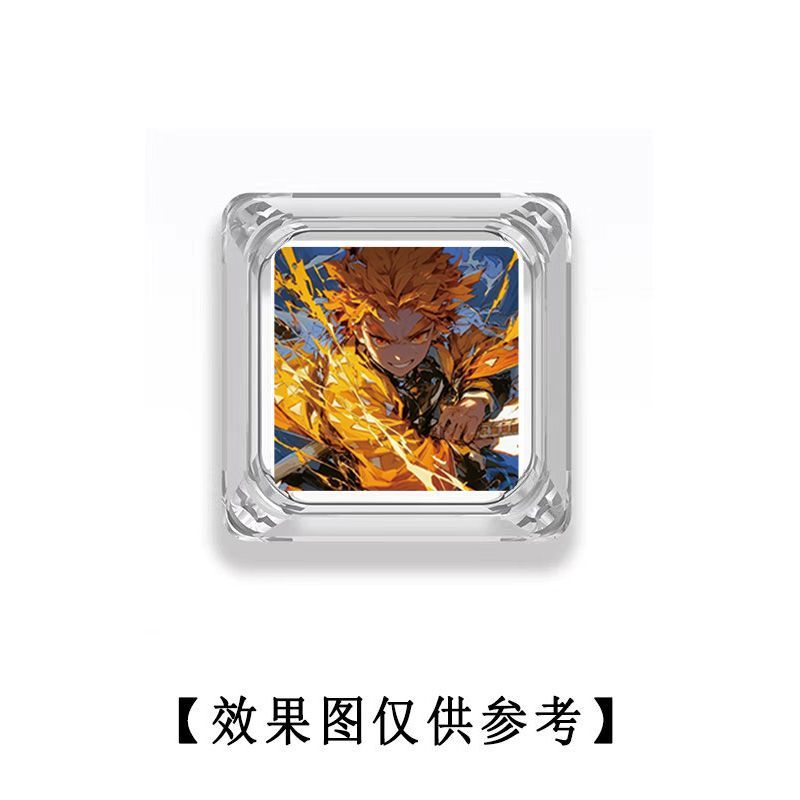 Demon Slayer Zenitsu keycap, c - Custom Keycaps ulasan dan harga