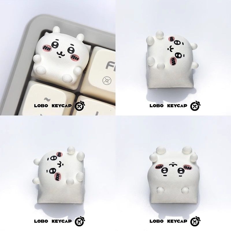 Chiikawaed Cute Anime Mechanic - Custom Keycaps ulasan dan harga