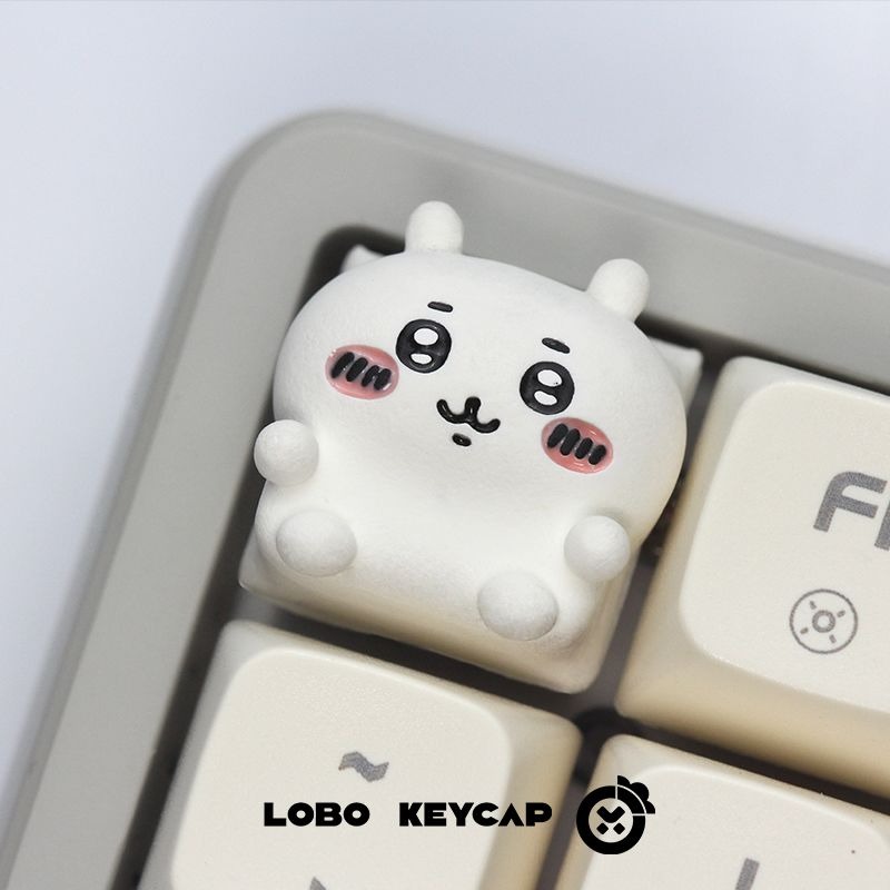 Chiikawaed Cute Anime Mechanic - Custom Keycaps ulasan dan harga
