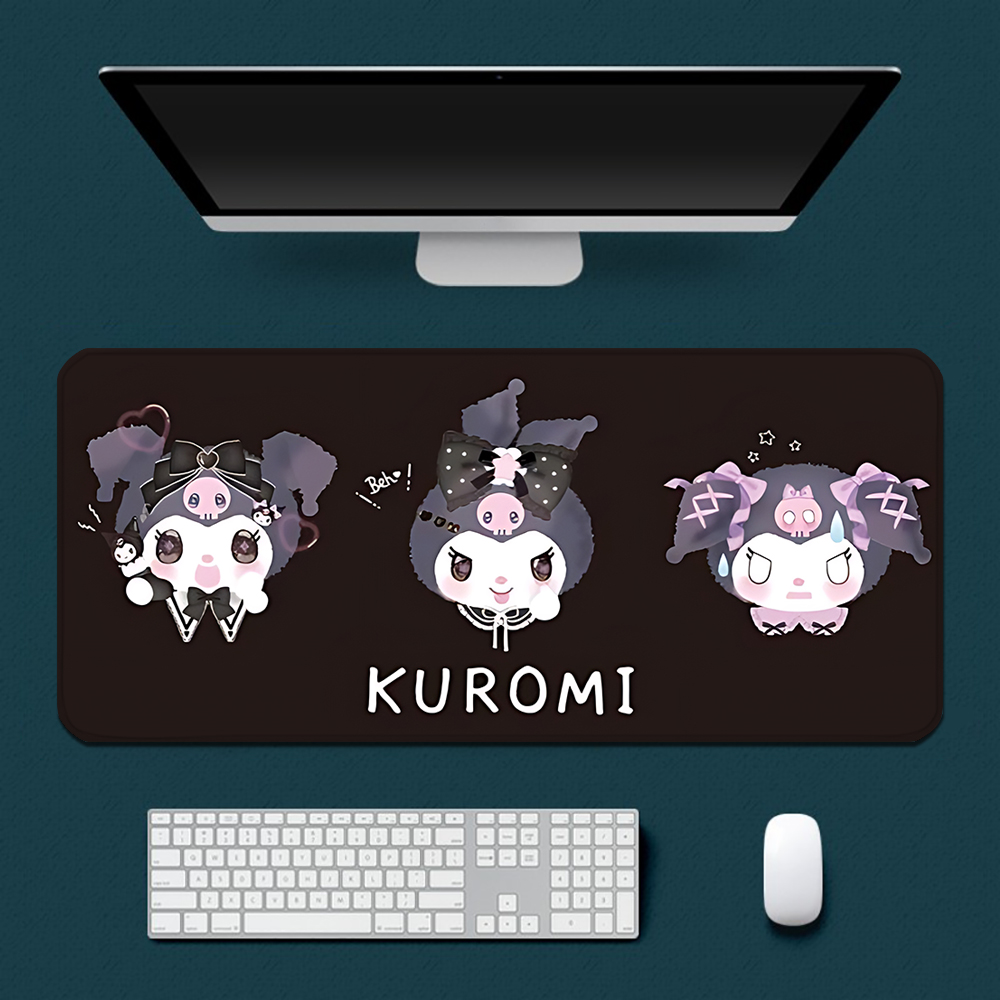 Cute Anime Kuromi Mousepad HD  - Pc Gaming Kuromi ulasan dan harga