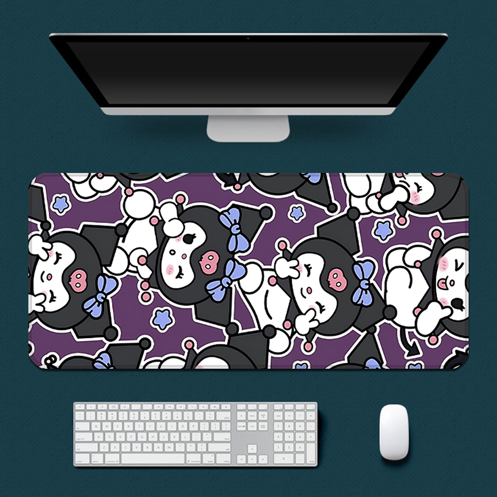 Cute Anime Kuromi Mousepad HD  - Pc Gaming Kuromi ulasan dan harga