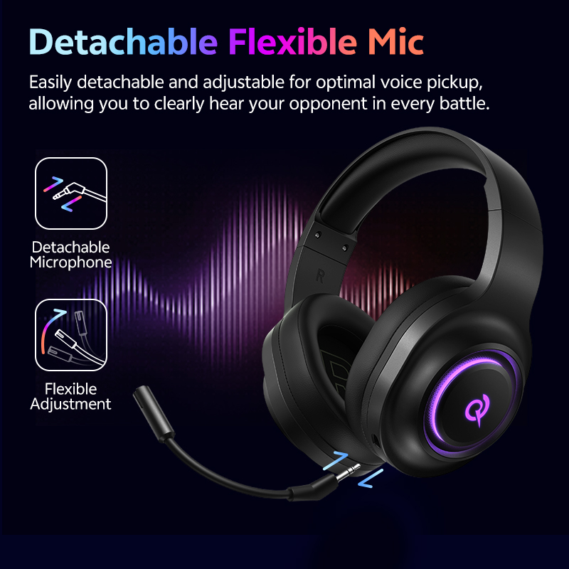 QCY Heroad V200 Gaming Headset - Pc Gaming Gigabyte ulasan dan harga