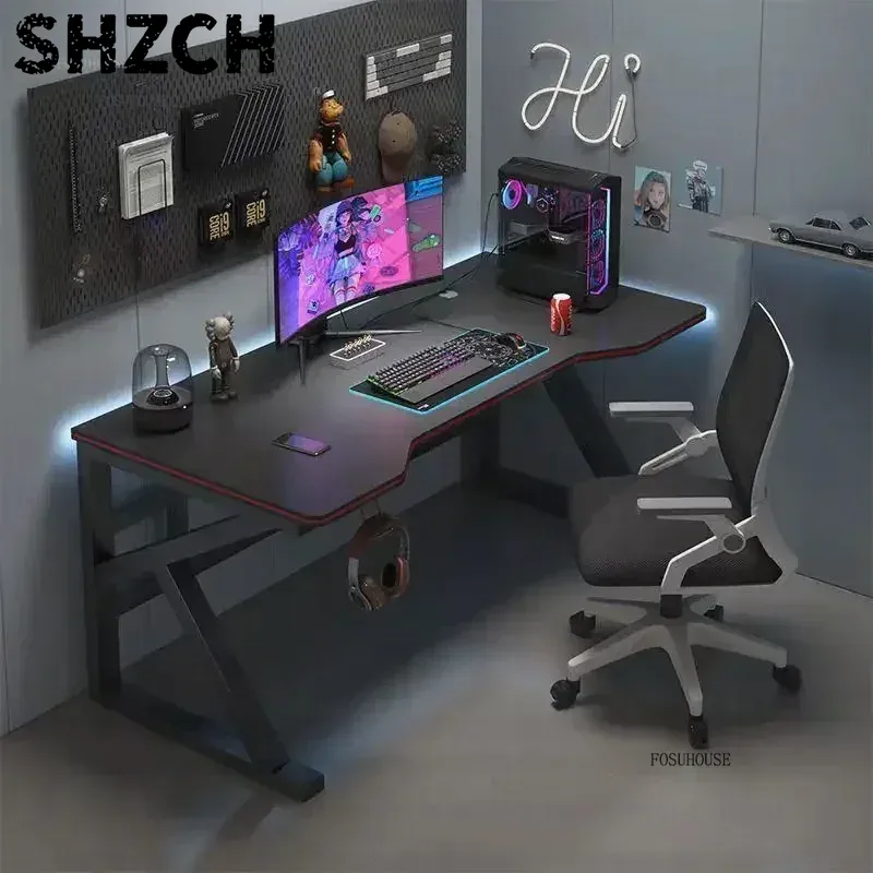 Ergonomic Computer Desks Deskt - Pc Gaming Live Streaming ulasan dan harga