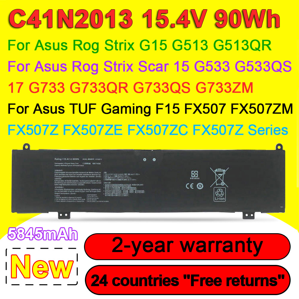 C41N2013 Laptop Battery For AS - Pc Gaming Asus Rog ulasan dan harga