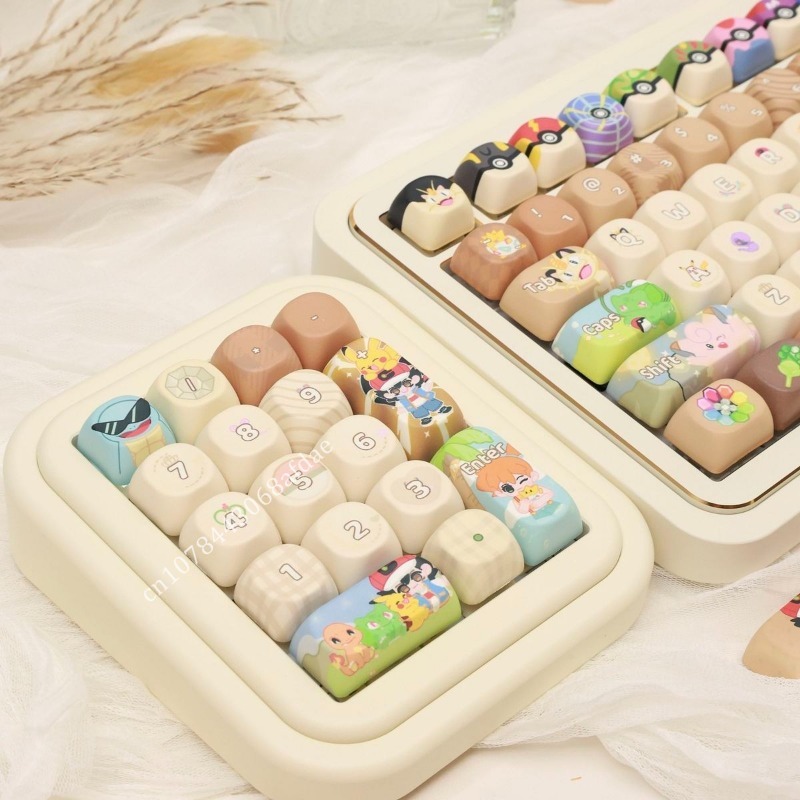 Anime Pokemon Keycaps MOA Heig - Custom Keycaps ulasan dan harga