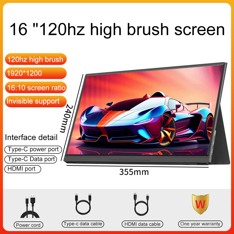 16inch Portable Monitor 100% S - Pc Gaming Gigabyte ulasan dan harga