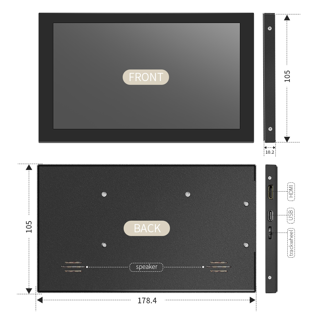 7-Inch LCD Touch Screen Panel  - Pc Gaming Fullset ulasan dan harga