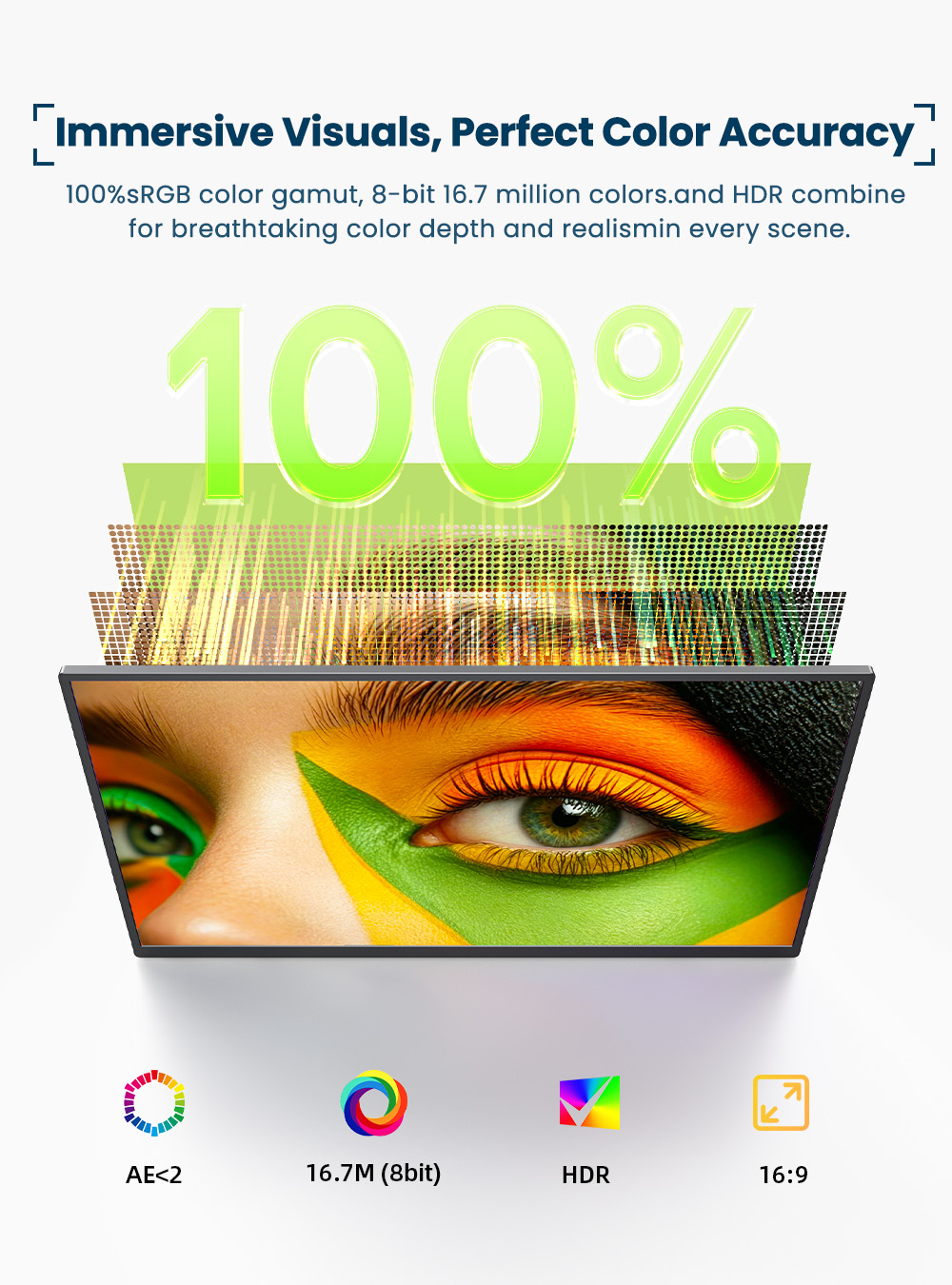 EVICIV 4K Portable Monitor 10- - Pc Gaming Gigabyte ulasan dan harga
