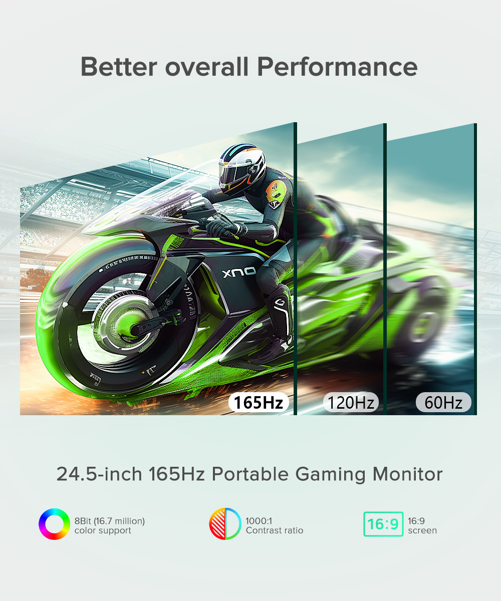 UPERFECT 24.5' 2K Computer Dis - Pc Zotac Gaming ulasan dan harga