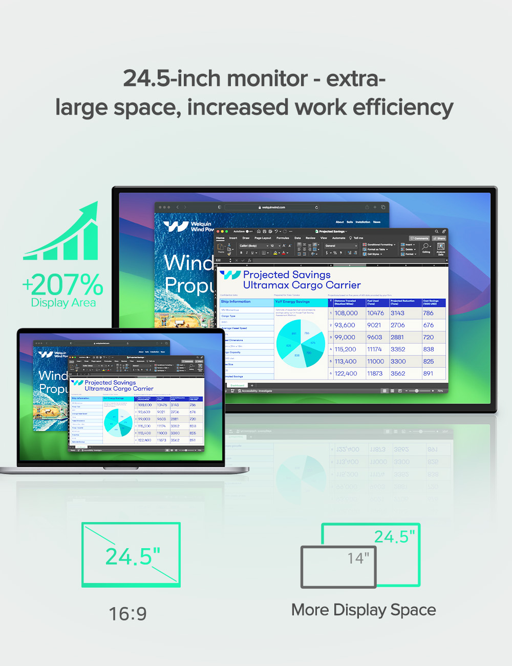 UPERFECT 24.5' 2K Computer Dis - Pc Zotac Gaming ulasan dan harga