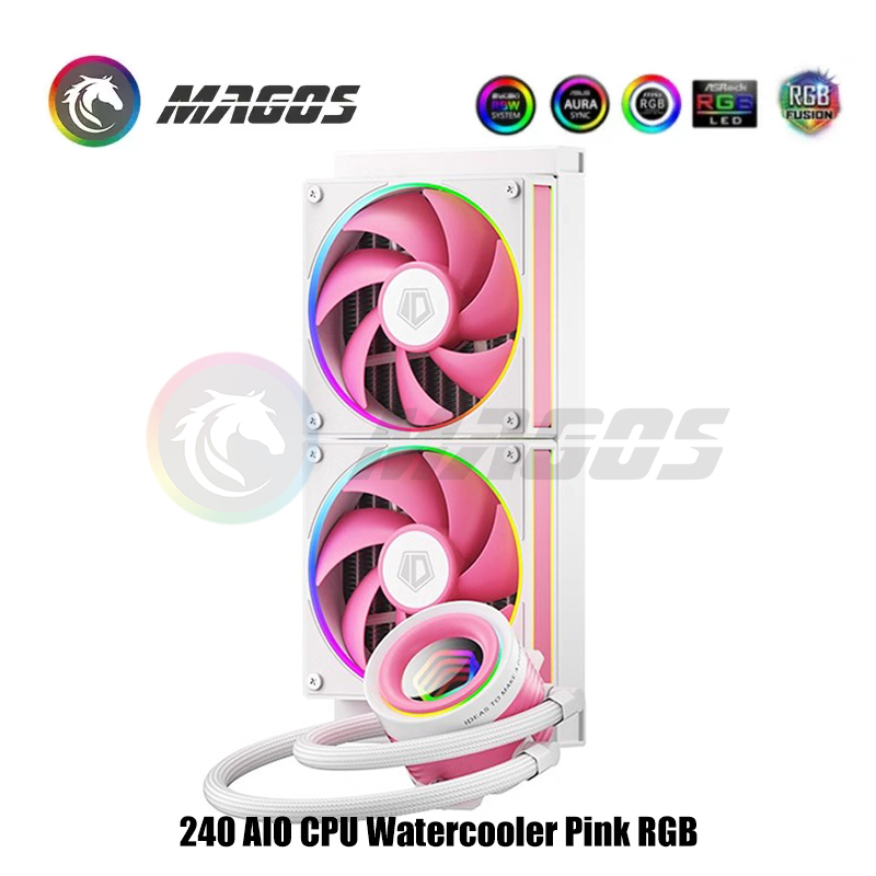 240 AIO CPU Watercooler Pink R - Pc Water Cooling ulasan dan harga