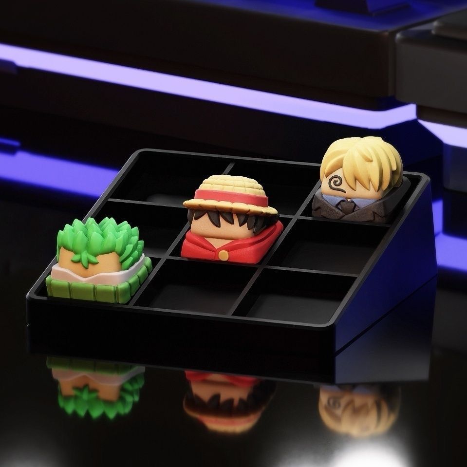 New Kawaii ONE PIECE Luffy Key - Custom Keycaps ulasan dan harga